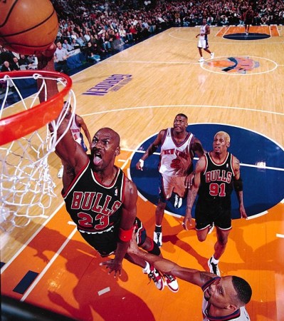 1993年NBA季后赛，尼克斯VS公牛，那场铁血与传奇的碰撞