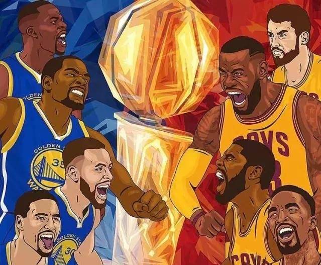 NBA骑士对勇士，今日对决的激情火花