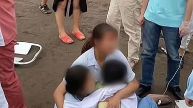 男子跳河救起母女二人，见义勇为的温暖瞬间