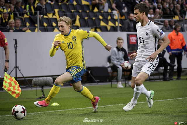 世界杯，法国vs瑞典——一场技术与战术的较量